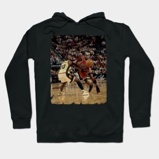 Michael Jordan vs Gary Payton in The 1996 NBA Finals Hoodie